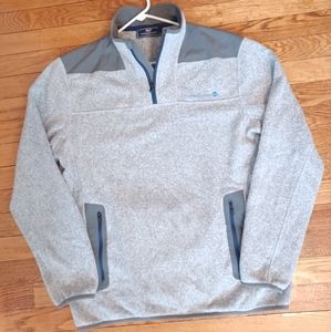 Vineyard vines Sweater Fleece 1/4 Button For Men Size M